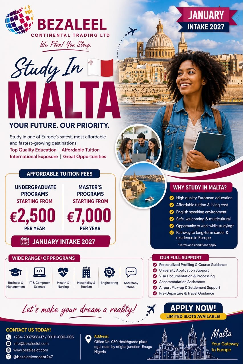 STUDY IN MALTA